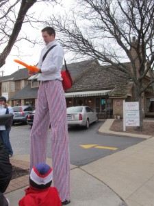 Stilts Man